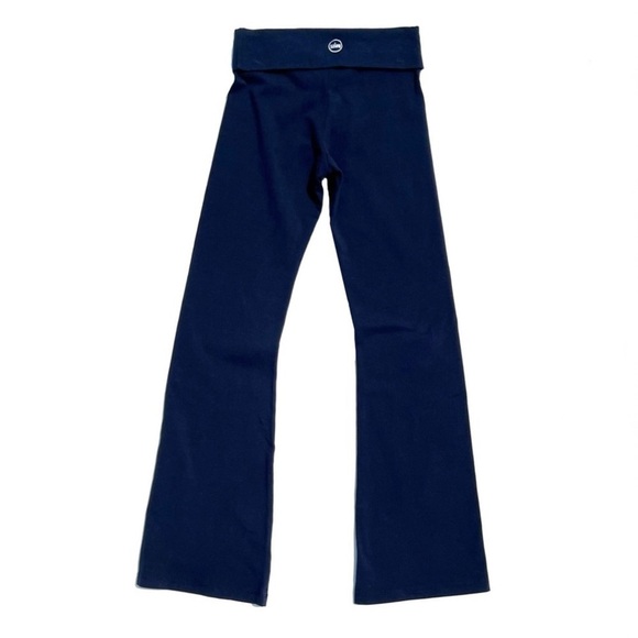 Solow Foldover Flare Legging Girls Size Small (7-8) Navy Blue so low New NWT - Picture 2 of 6